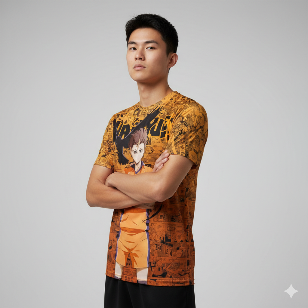 Camiseta Haikyuu Nishinoya 2 Dry-Fit Premium Unissex | Swit Store
