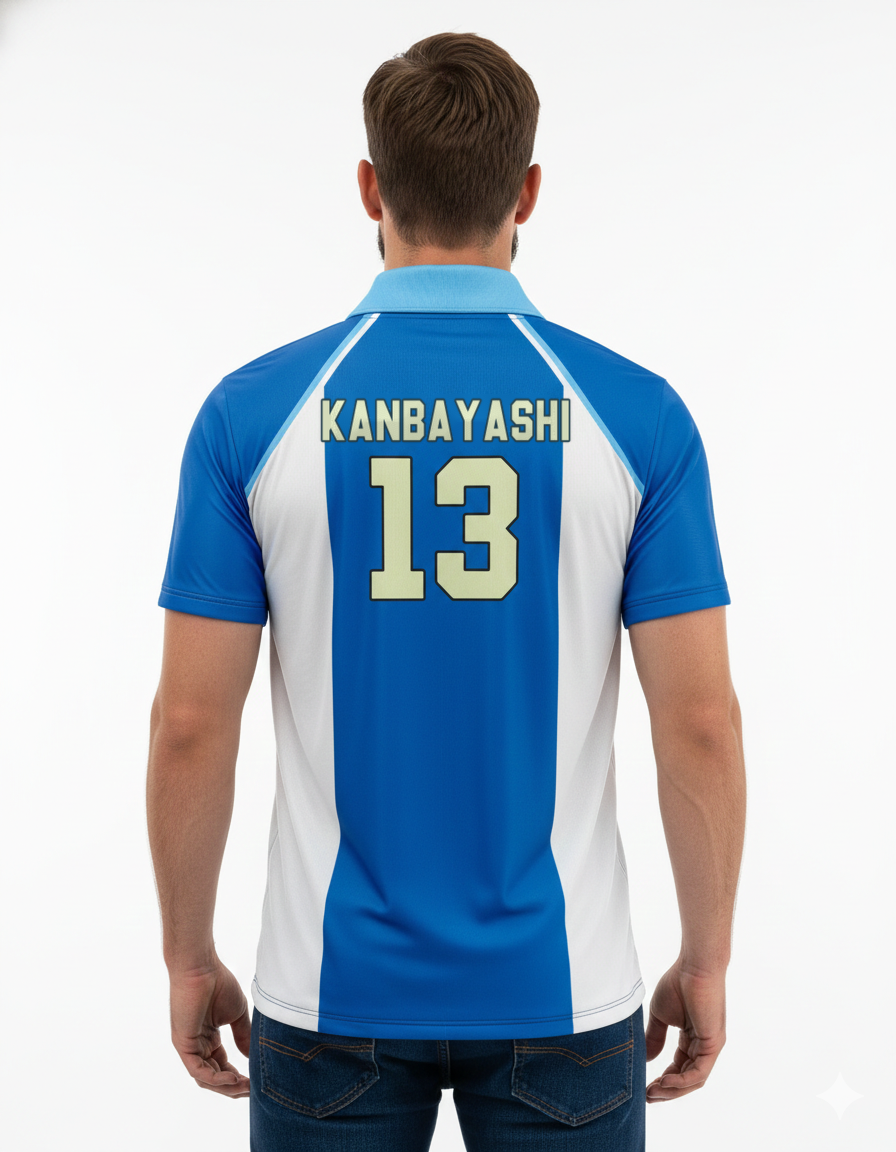 Camiseta Haikyuu Uniforme Kamomedai Mod 1 Versão 2 - foto 2