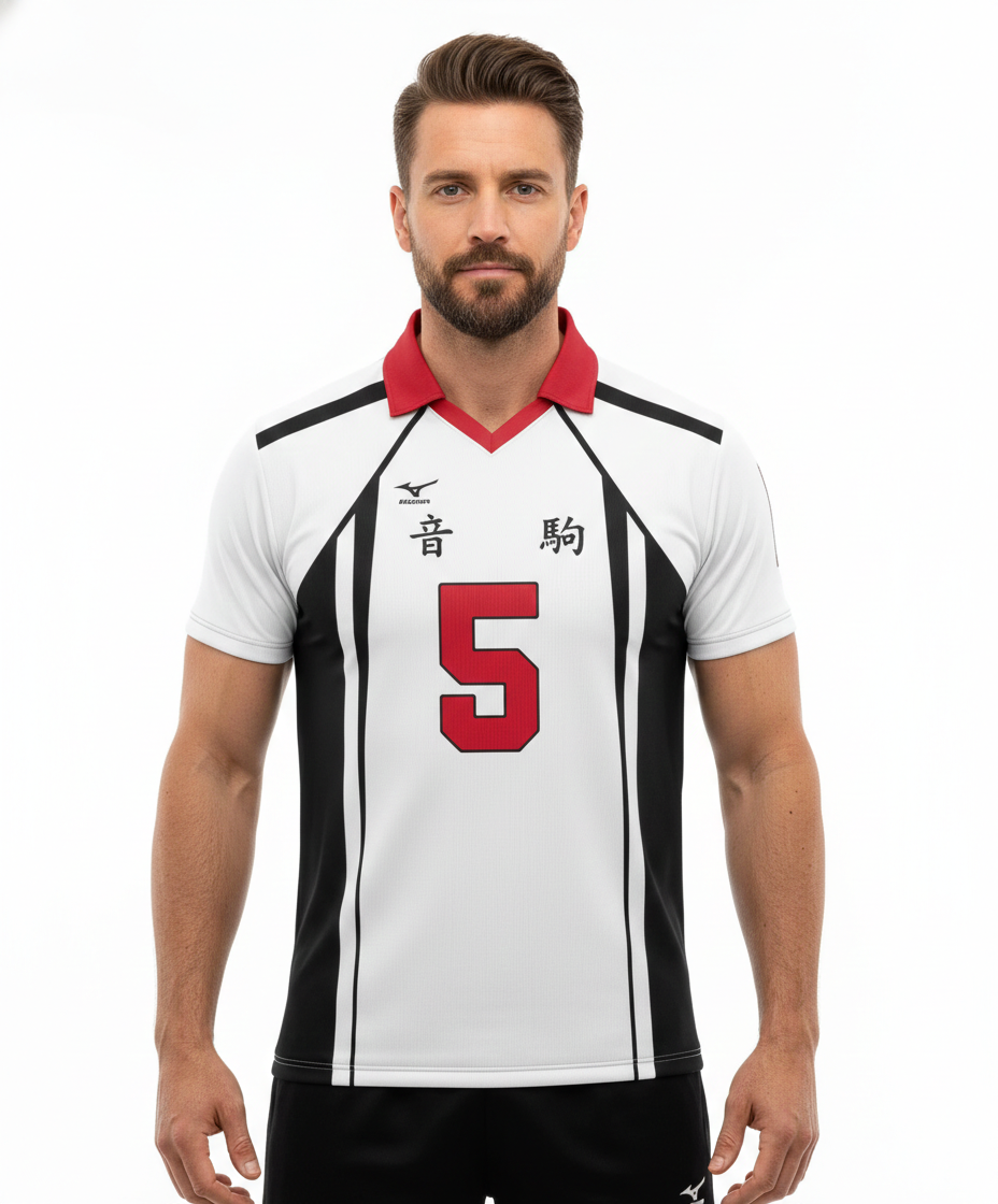 Camiseta Uniforme Haikyuu Nekoma Mod – Dry-Fit Premium Unissex | Swit Store