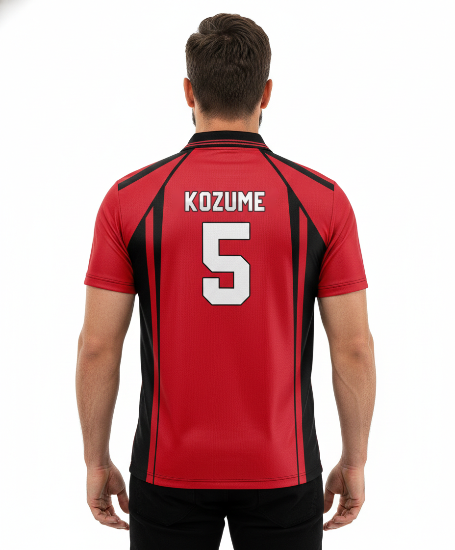 Camiseta Haikyuu Uniforme Nekoma Mod 1 - foto 2