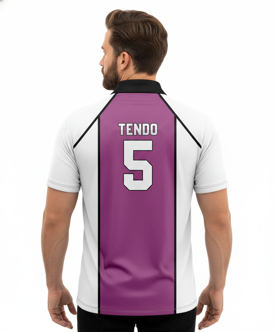 Camiseta Haikyuu Uniforme Shiratorizawa Mod 2 Versão 2 - foto 2