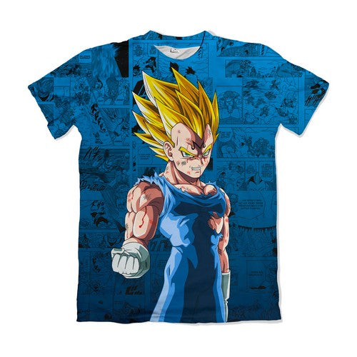 Camiseta Dragon Ball Vegeta – Dry-Fit Premium Unissex | Swit Store