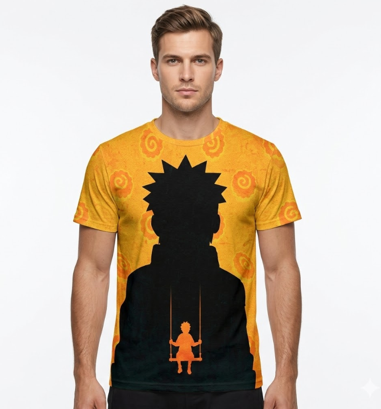 Camiseta Naruto Sombra Dry-Fit Premium Unissex | Swit Store