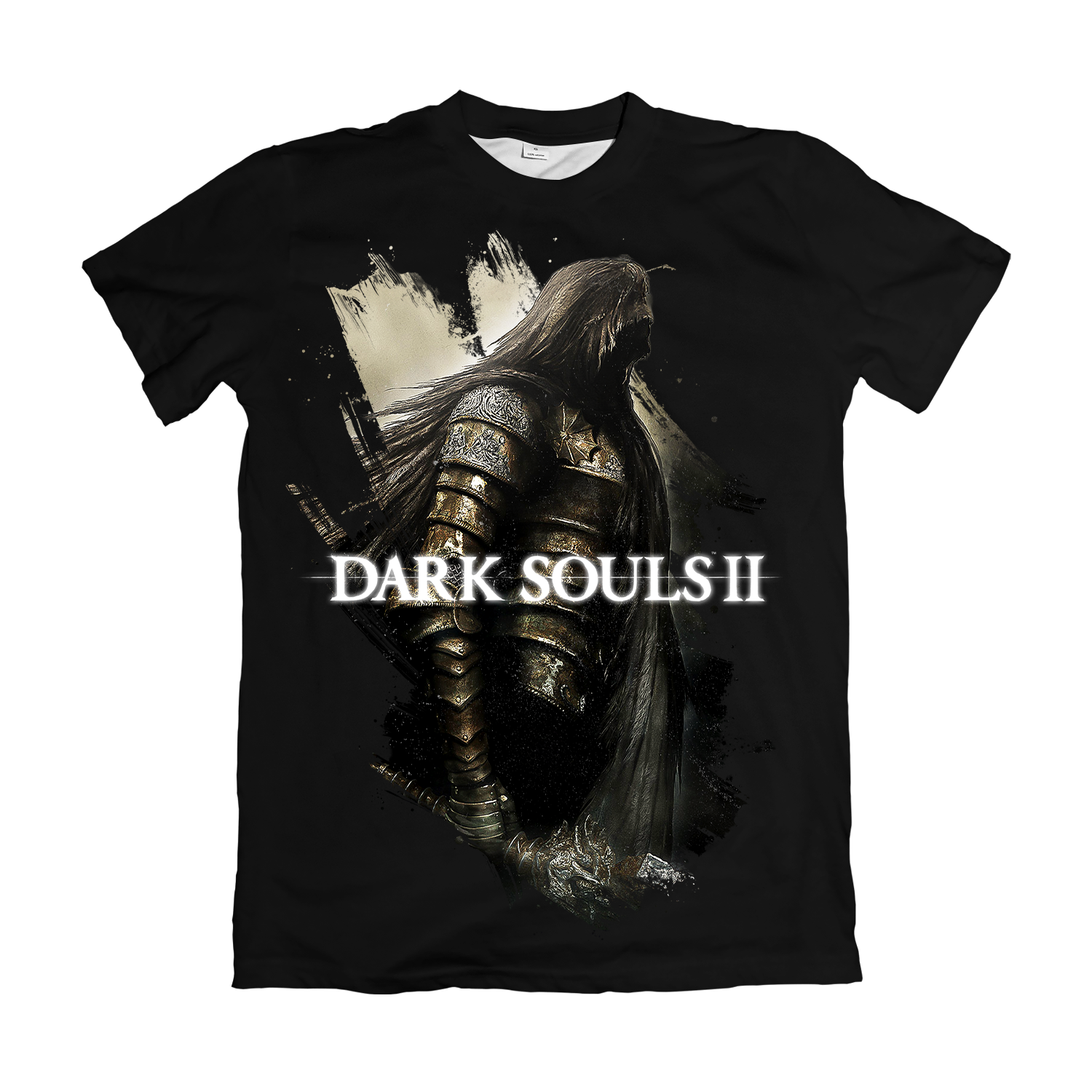 Camiseta  - Protagonista de Dark Souls II (C/ logo)