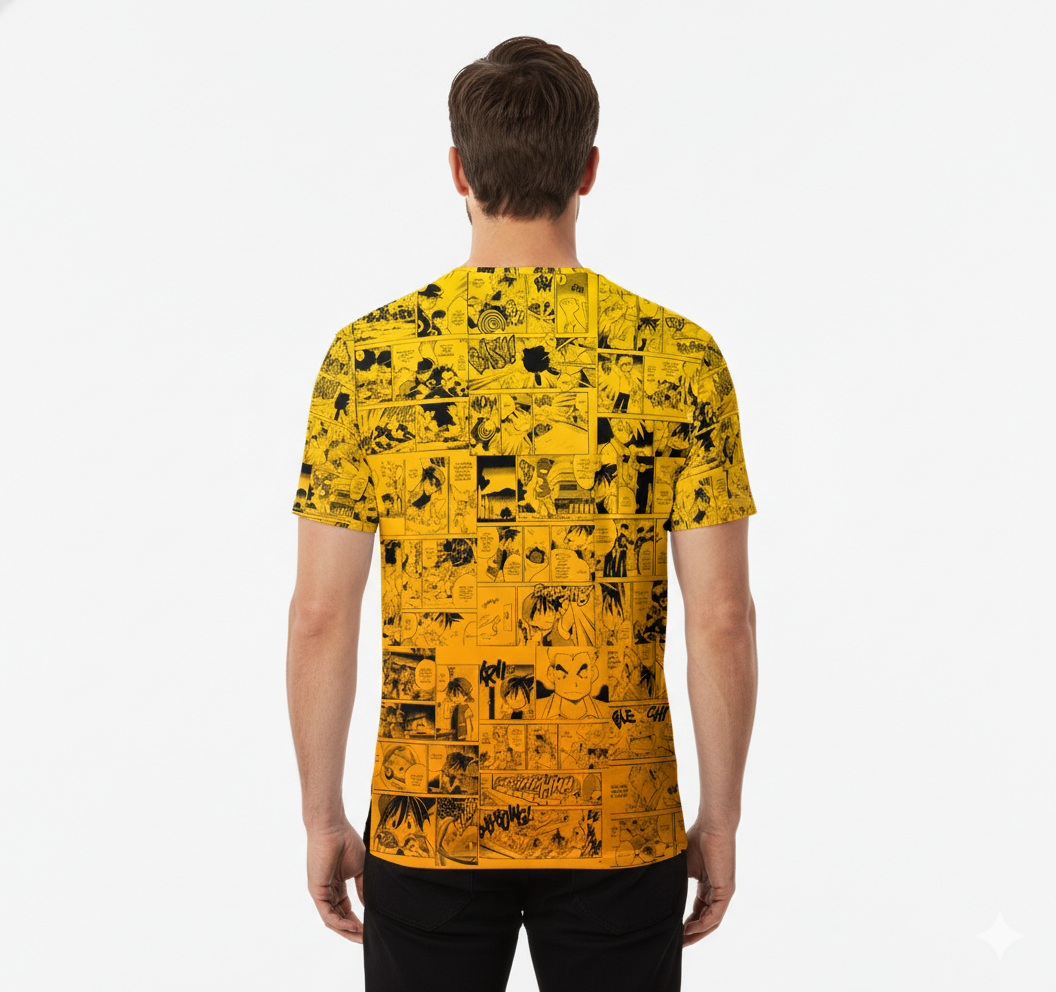 Camiseta Pokémon Pokemón Pikachu, Mangá Amarelo Dry-Fit Premium Unissex | Swit Store