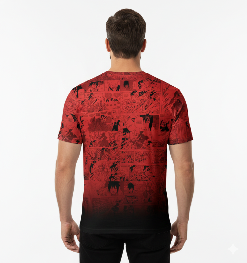 Camiseta Naruto Madara 2 Dry-Fit Premium Unissex