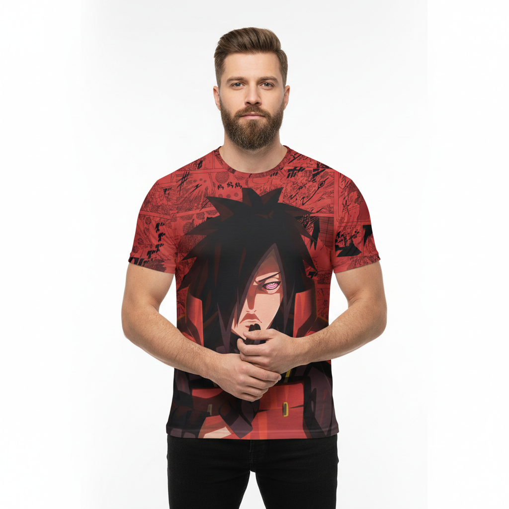 Camiseta Naruto Madara 2 Dry-Fit Premium Unissex | Swit Store
