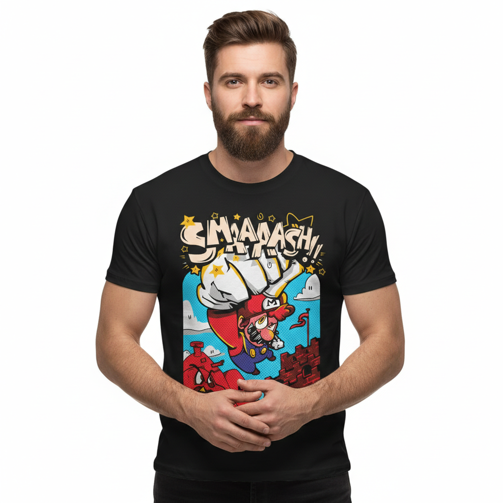 Camiseta Super Mario – Dry-Fit Premium Unissex | Swit Store