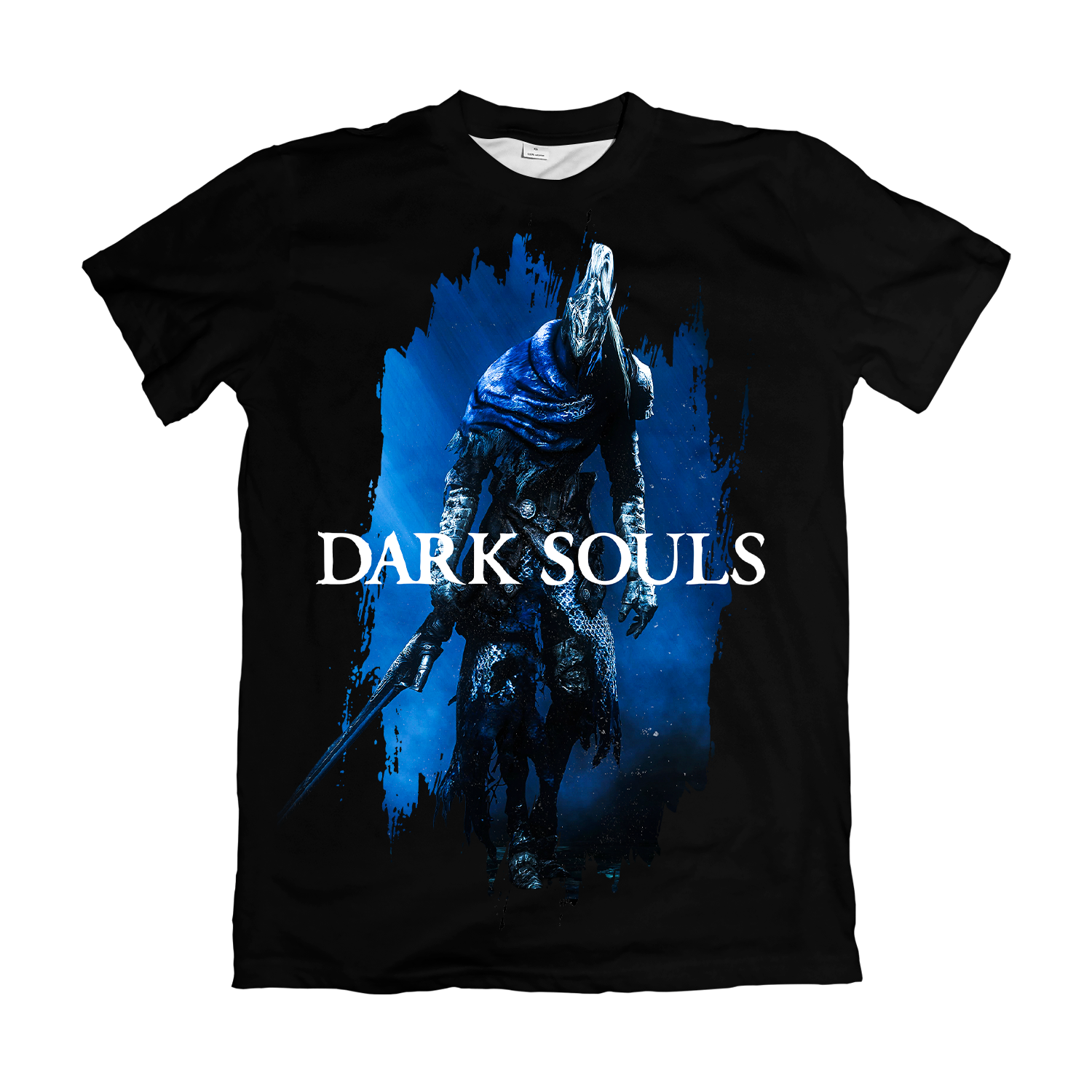 Camiseta Dark Souls - Artorias do Abismo C/ Escrita (Knight Artorias)