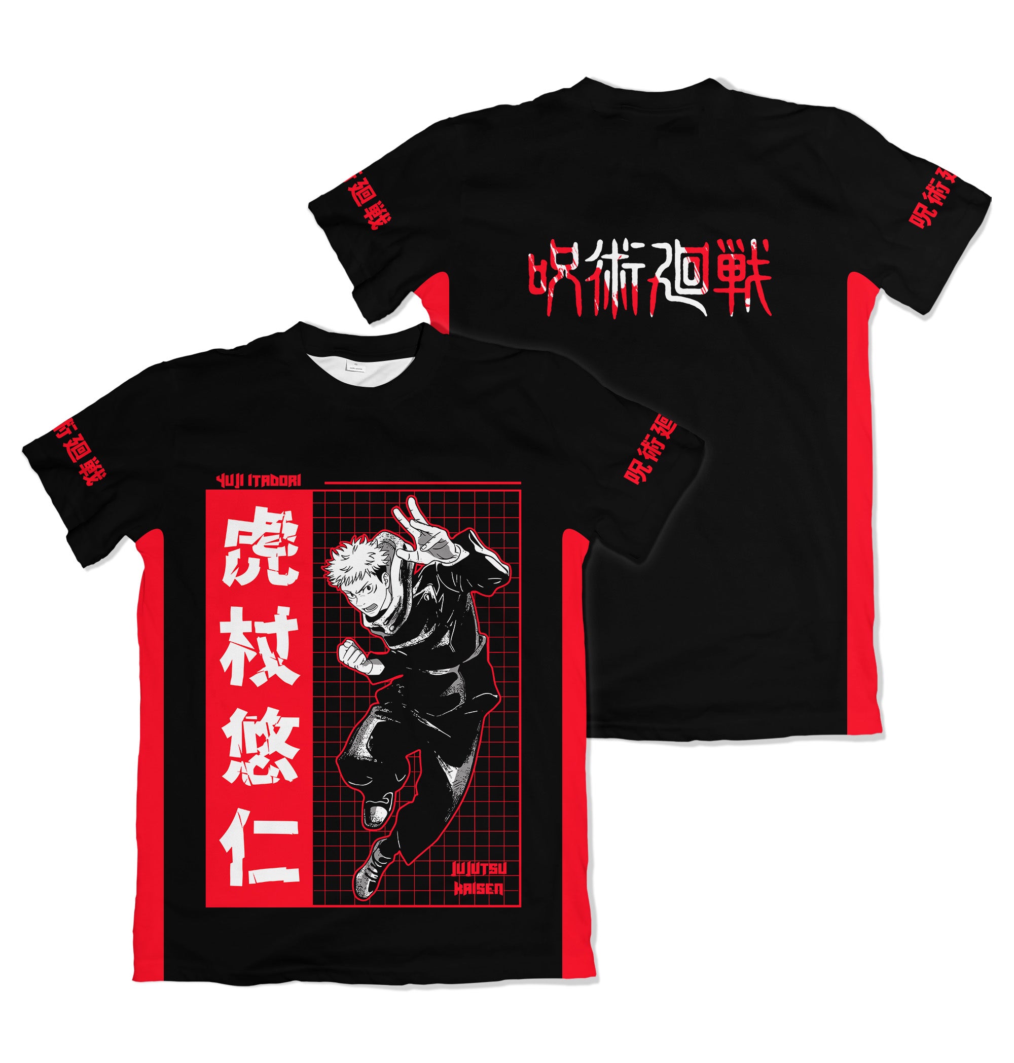 Camisa Jujutsu Kaizen - Itadori