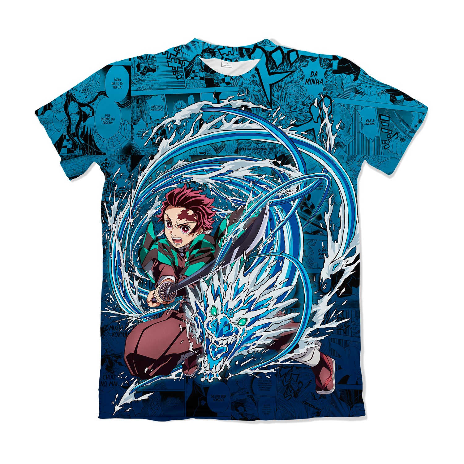 Camiseta Kimetsu no Yaiba Filme – Tanjiro | Dry Fit Premium Unissex