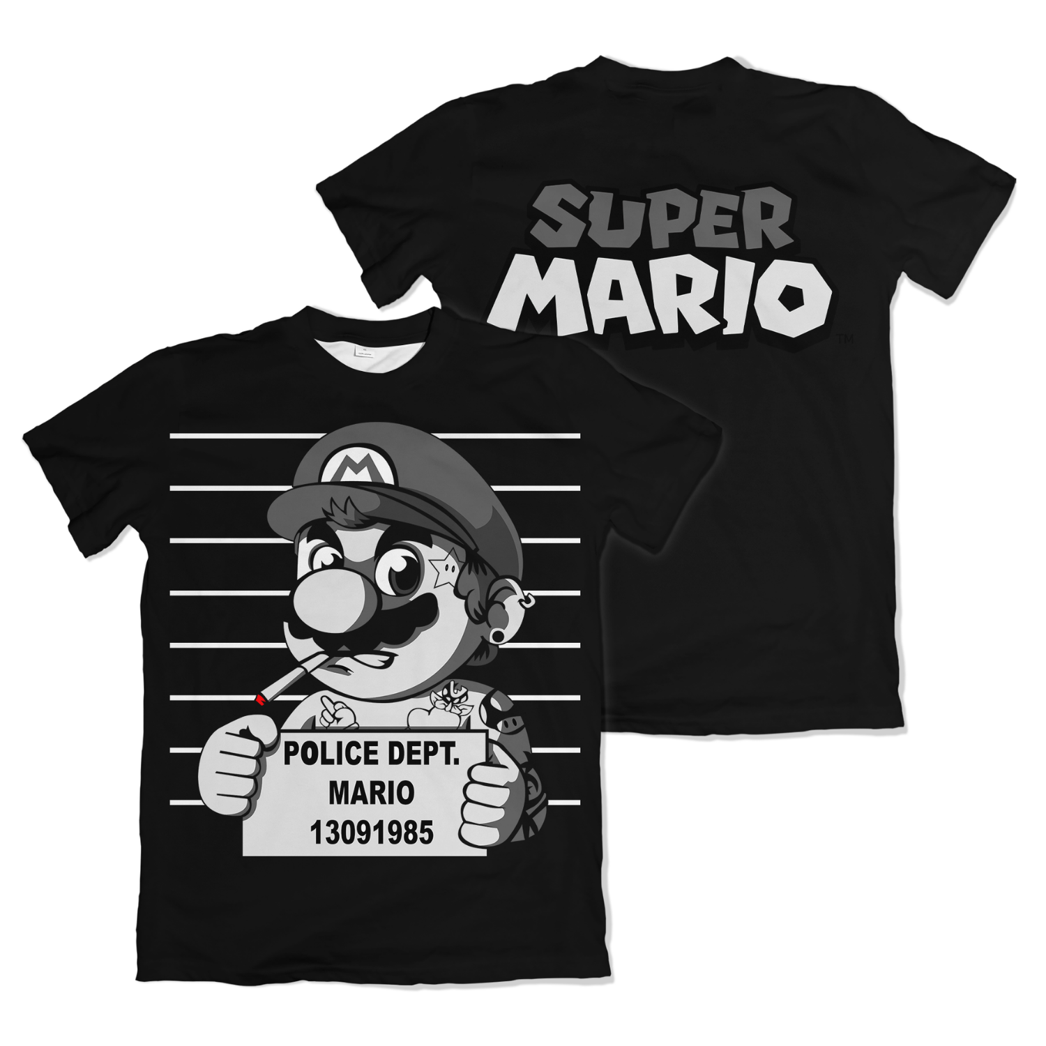 Camiseta Super Mario Modelo – Dry-Fit Premium Unissex | Swit Store