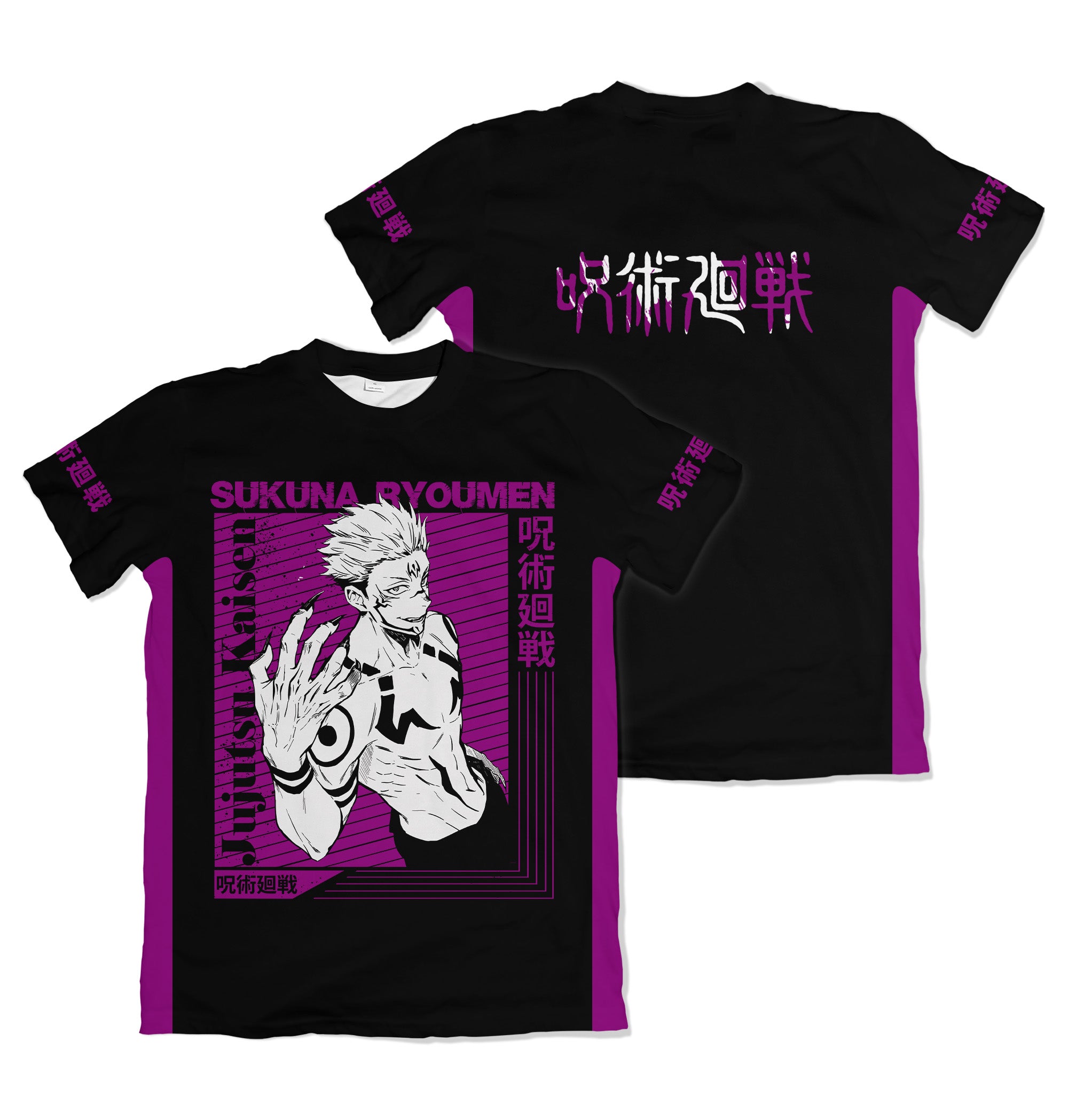 Camisa Jujutsu Kaizen - Jujutsu Kaisen - Sukuna