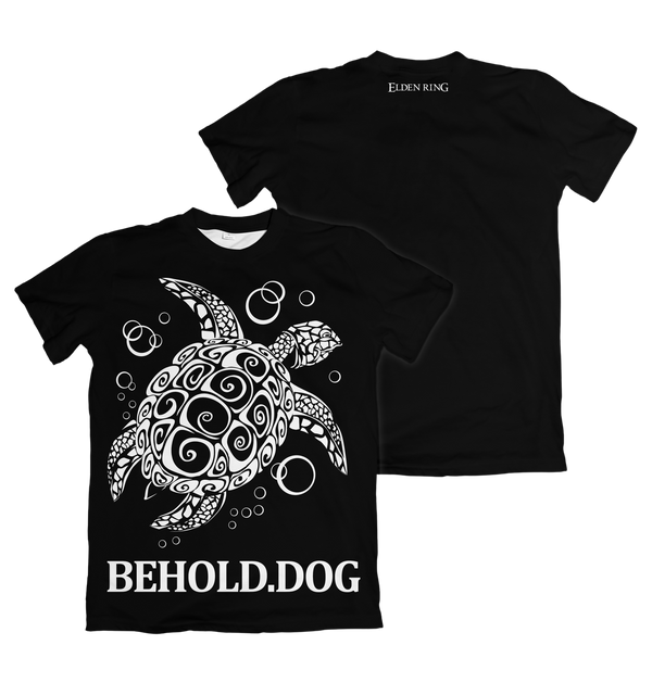 Camiseta Elden Ring Behold Dog Tartaruga