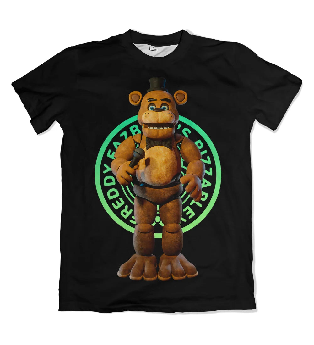 Camisa Five Nights at Freddy's - FREDDY VERSÃO FILME