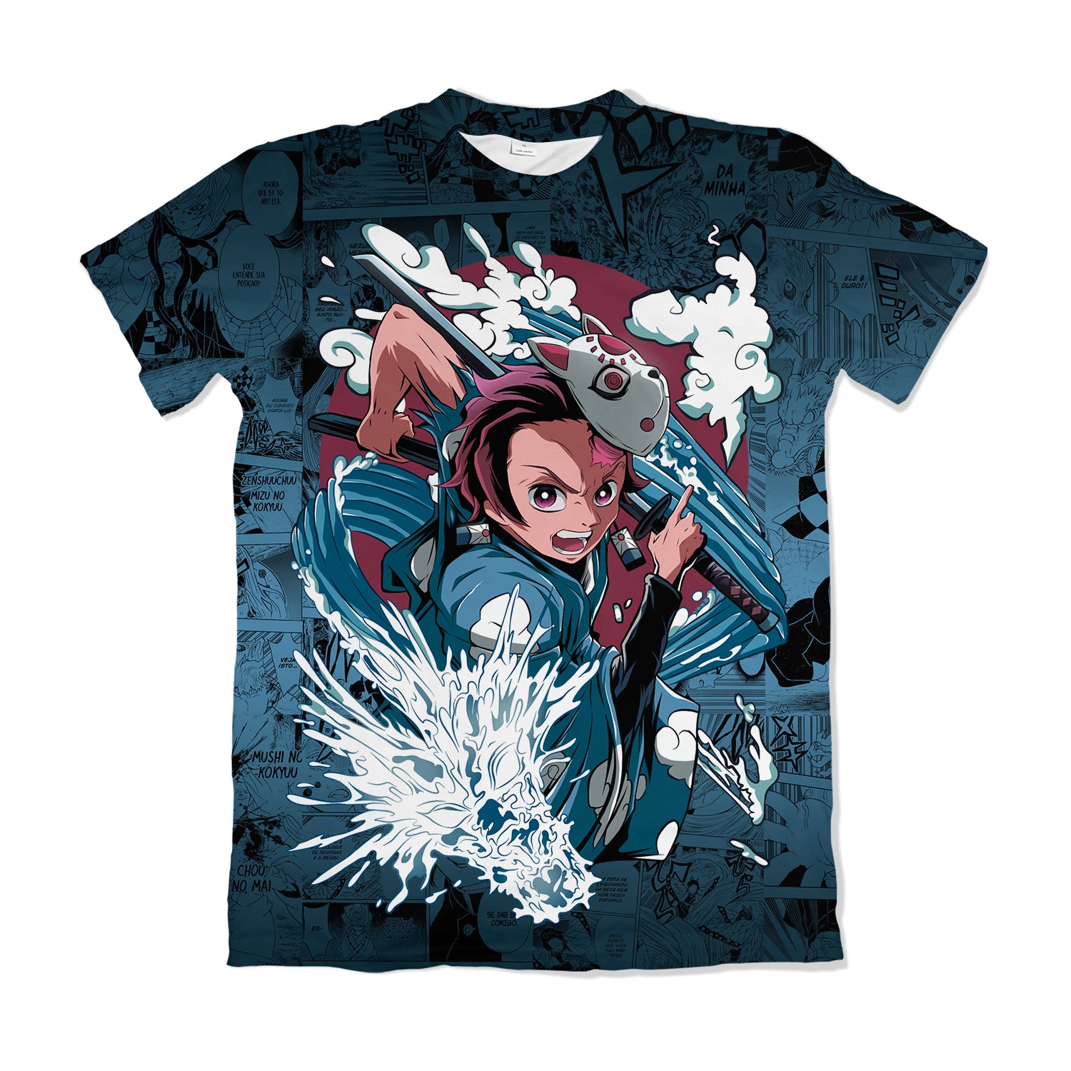 Camiseta Kimetsu no Yaiba Filme – Tanjiro | Dry Fit Premium Unissex