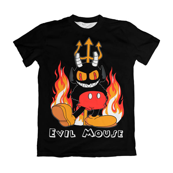 Camiseta Cuphead Evil Mouse Diabo