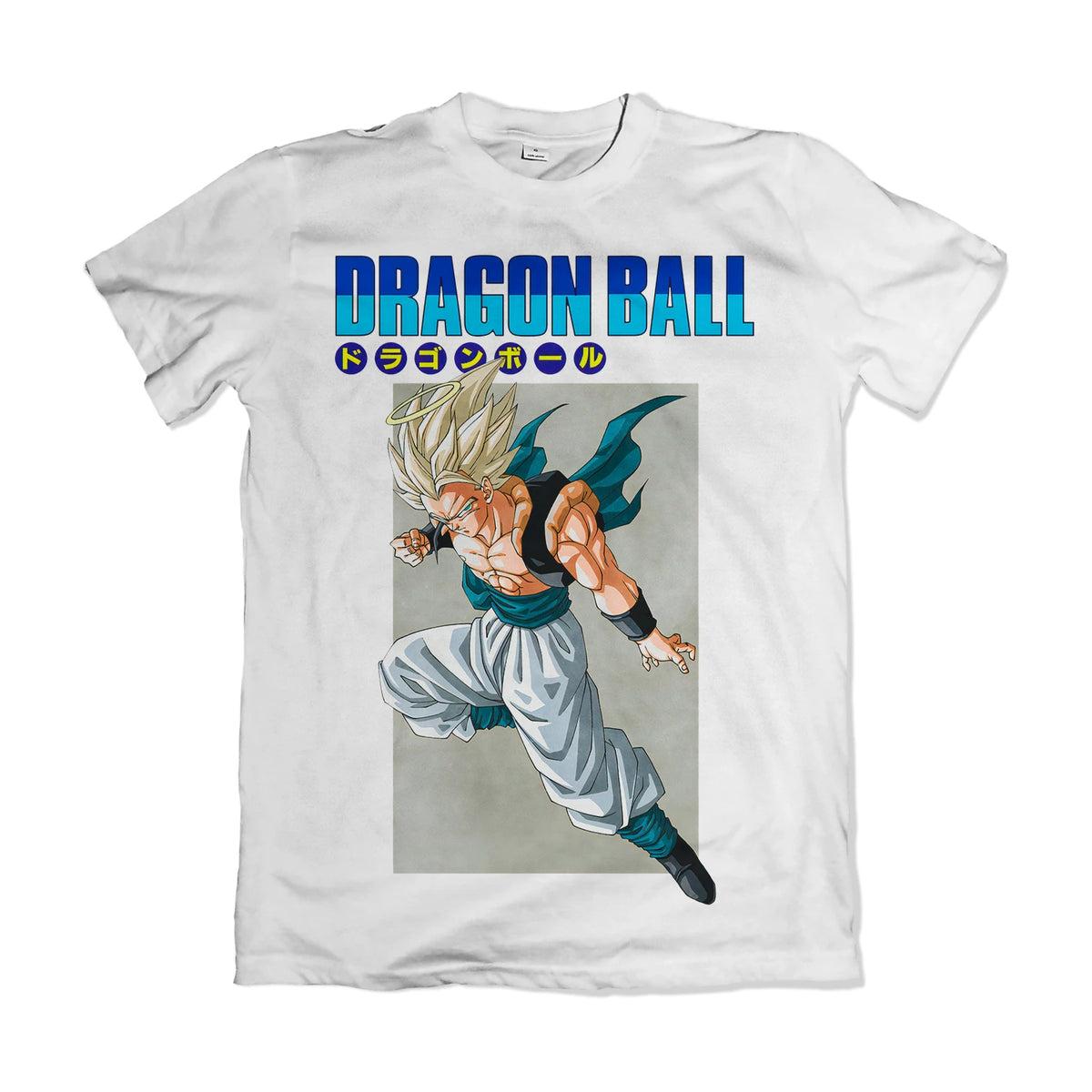 Camiseta Dragon Ball Gogeta Aureola Dry-Fit Premium Unissex
