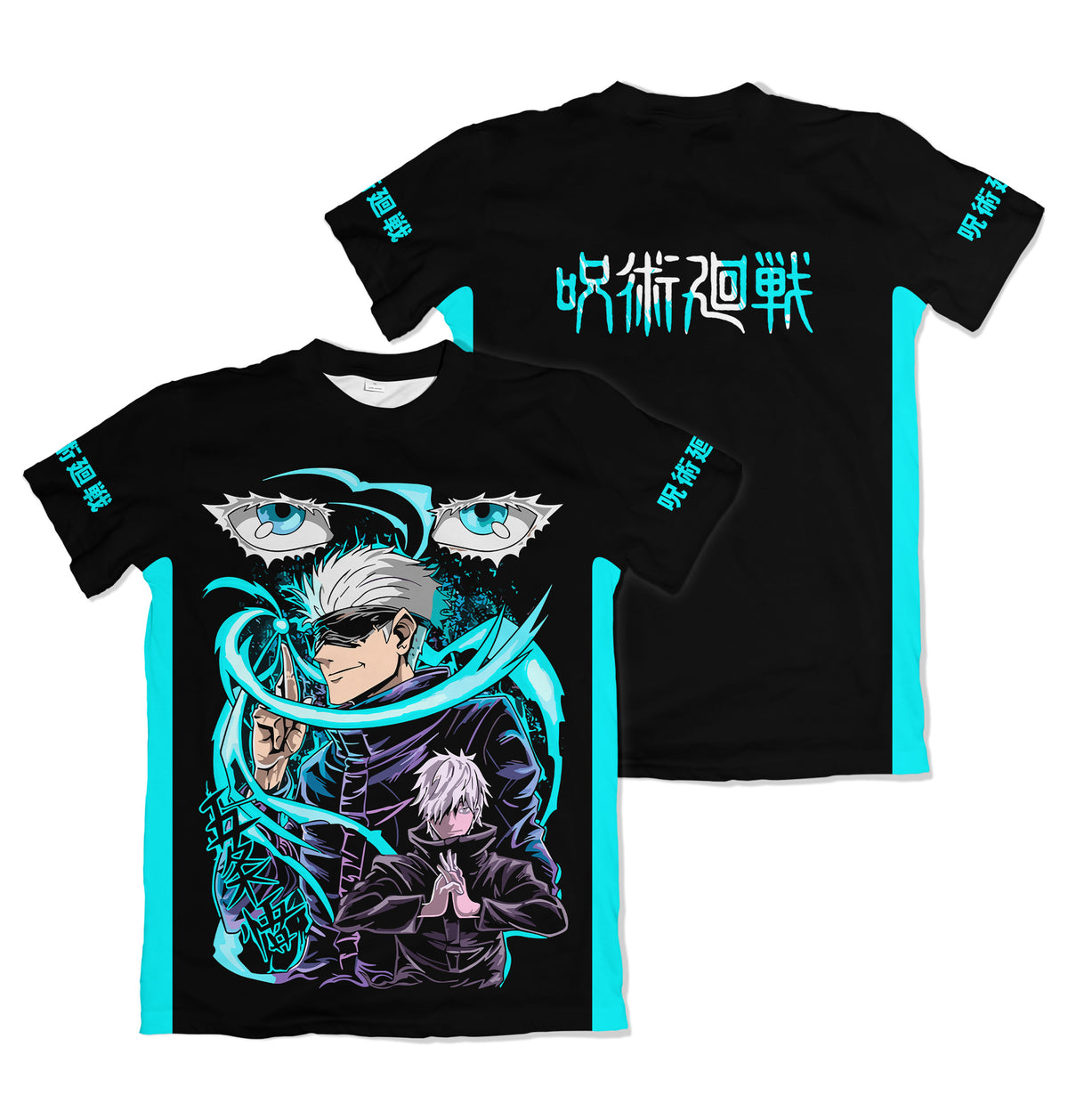 Camiseta Jujutsu Kaisen Gojou 3 Dry-Fit Premium Unissex