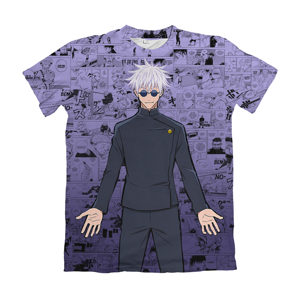 Camiseta Jujutsu Kaisen Hidden Inventory Satoru Gojo Dry-Fit Premium Unissex