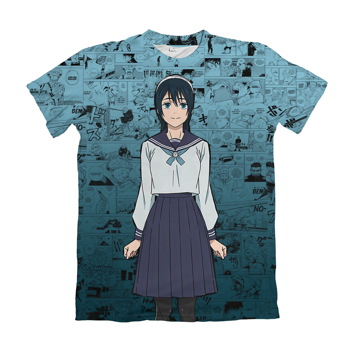 Camiseta Jujutsu Kaisen Hidden Inventory -Riko Amanai Dry-Fit Premium Unissex