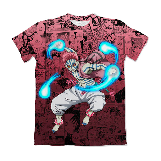 Camiseta Demon Slayer Akasa 1 Dry-Fit Premium Unissex