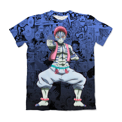 Camiseta Demon Slayer Akasa 2 Dry-Fit Premium Unissex