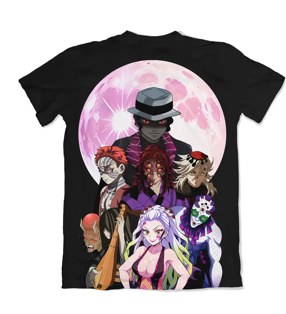 Camiseta Demon Slayer Luas Superiores Costas Dry-Fit Premium Unissex