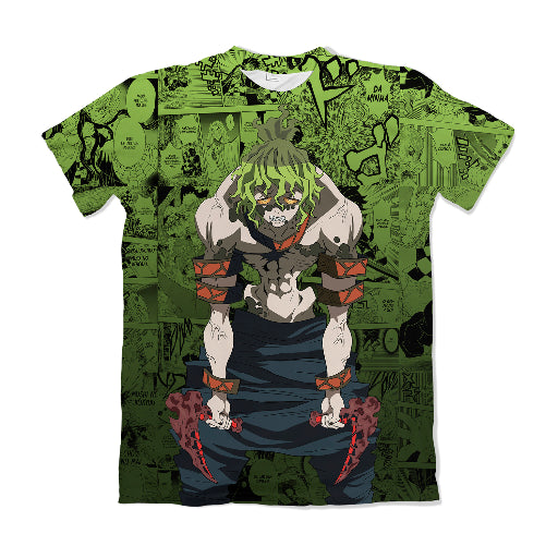 Camiseta Demon Slayer Gyutaro 1 Dry-Fit Premium Unissex