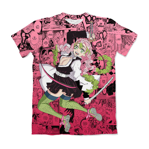 Camiseta Demon Slayer Mitsuri 1 Dry-Fit Premium Unissex