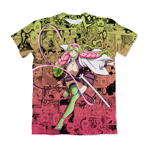 Camiseta Demon Slayer Mitsuri 2 Dry-Fit Premium Unissex