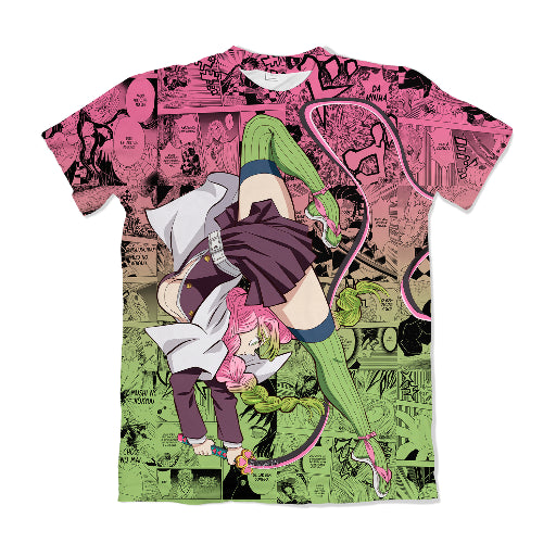 Camiseta Demon Slayer Mitsuri 3 Dry-Fit Premium Unissex