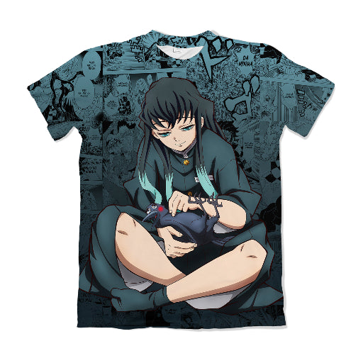 Camiseta Demon Slayer Tokito 2 Dry-Fit Premium Unissex