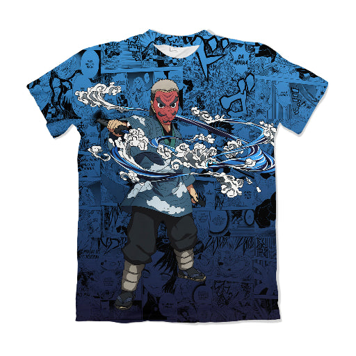 Camiseta Demon Slayer Urokodaki 1 Dry-Fit Premium Unissex