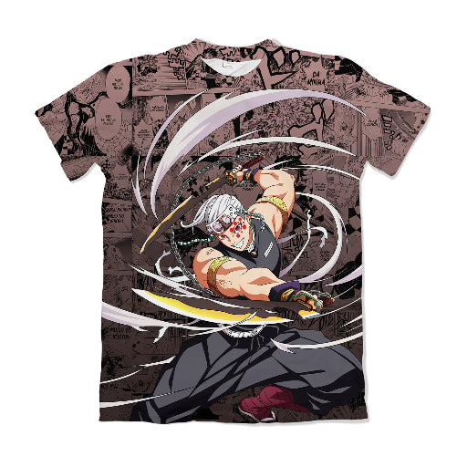 Camiseta Demon Slayer Uzui 2 Dry-Fit Premium Unissex