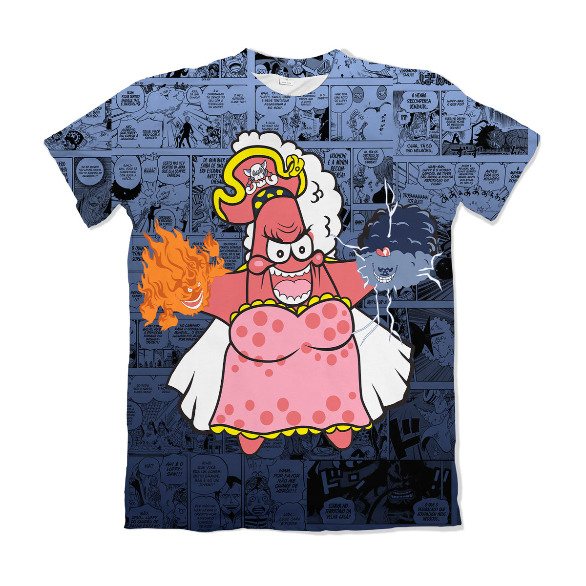 Camiseta One Piece Big Mom Patrick Dry-Fit Premium Unissex