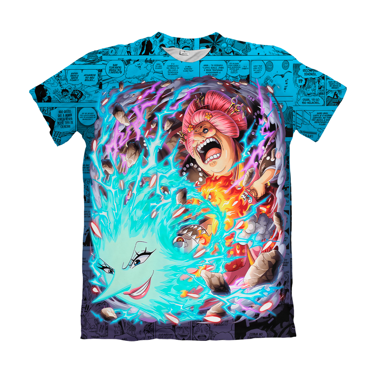Camiseta One Piece Big Mama Dry-Fit Premium Unissex