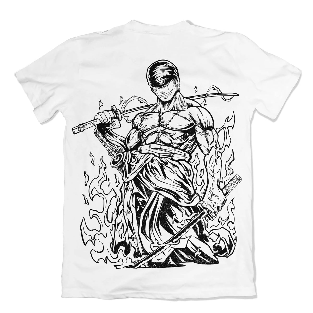 Camiseta One Piece Ink Zoro 2 Dry-Fit Premium Unissex