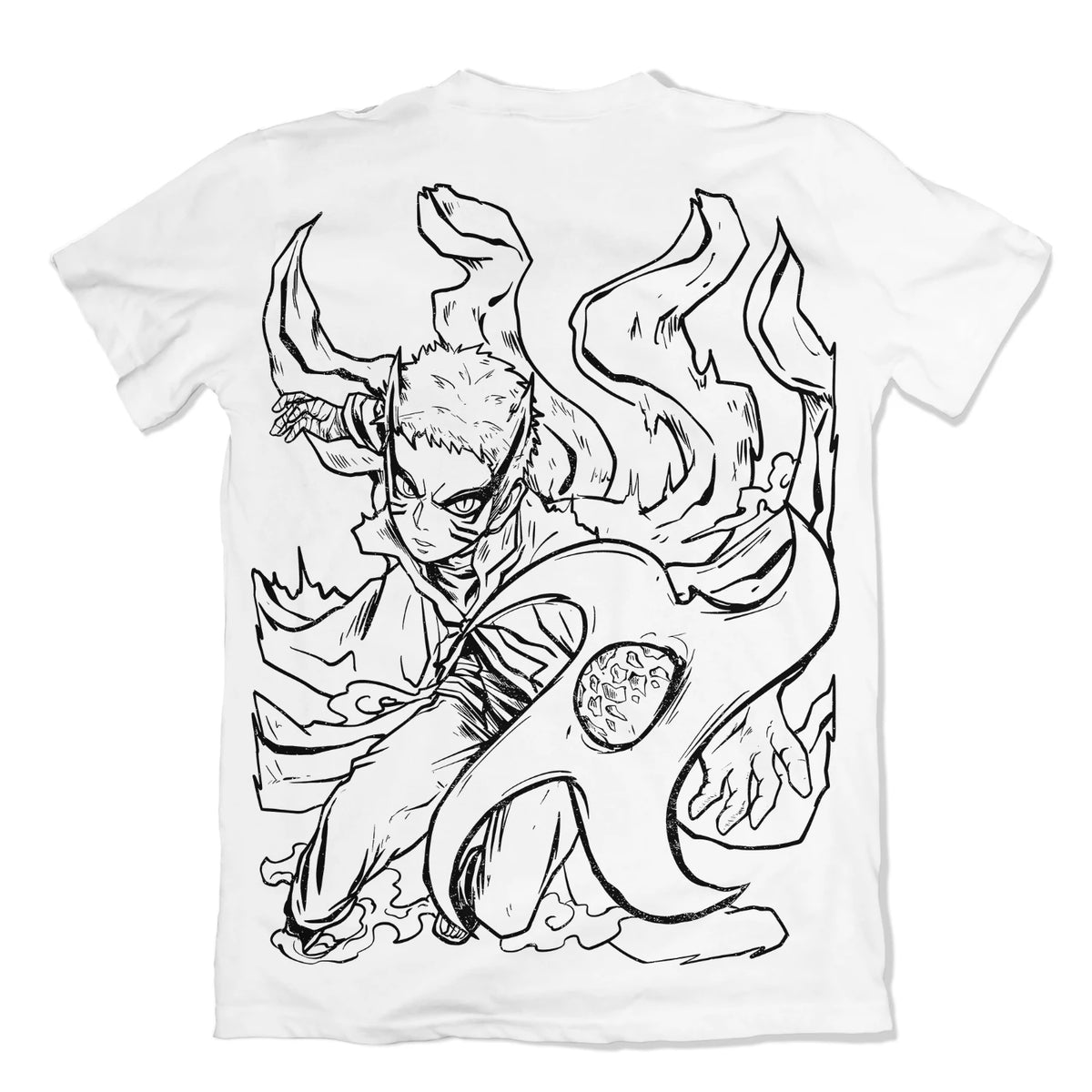 Camiseta Naruto Modo Barion Dry-Fit Premium Unissex