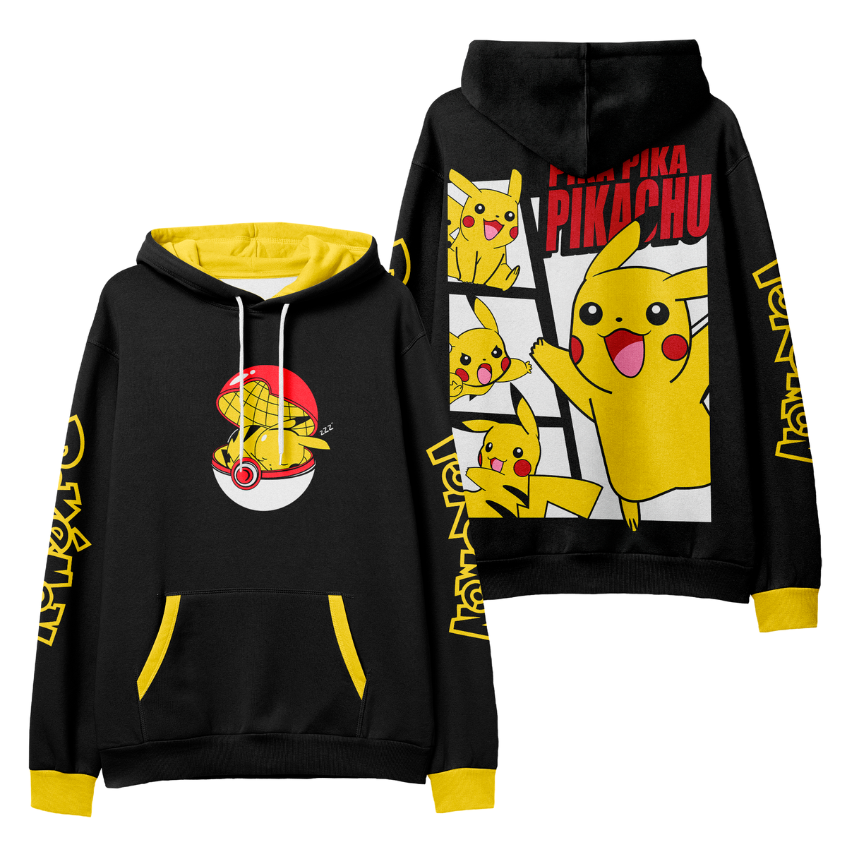 Moletom Pokemon Pikachu Premium Unissex