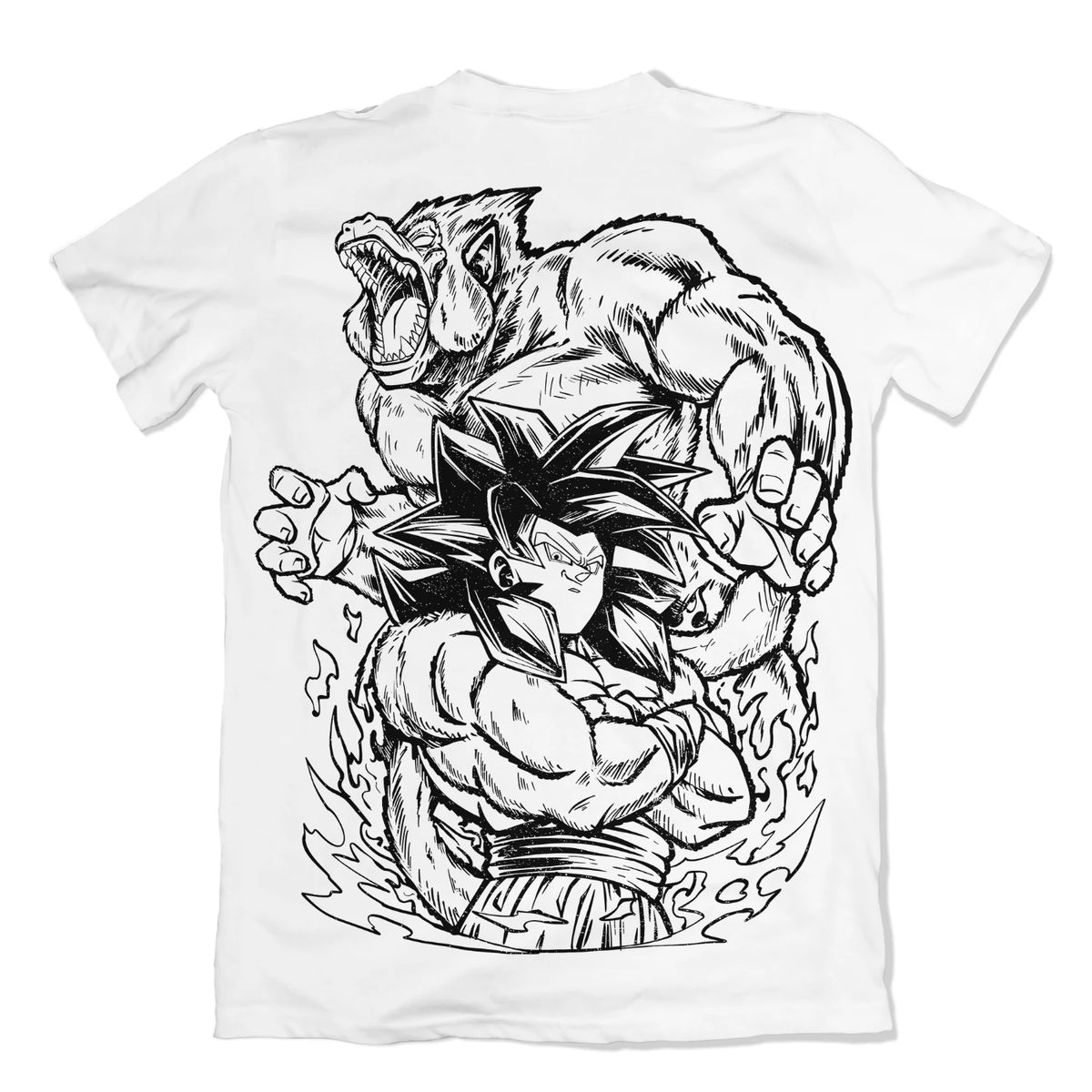 Camiseta Dragon Ball Goku SSJ4 Dry-Fit Premium Unissex