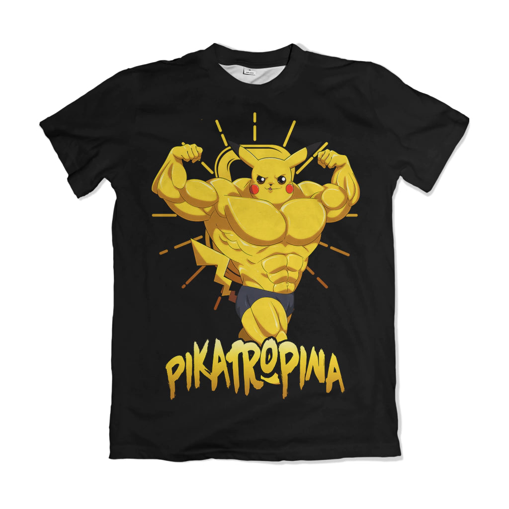 Camiseta Pokémon Pikatropina Dry-Fit Premium Unissex