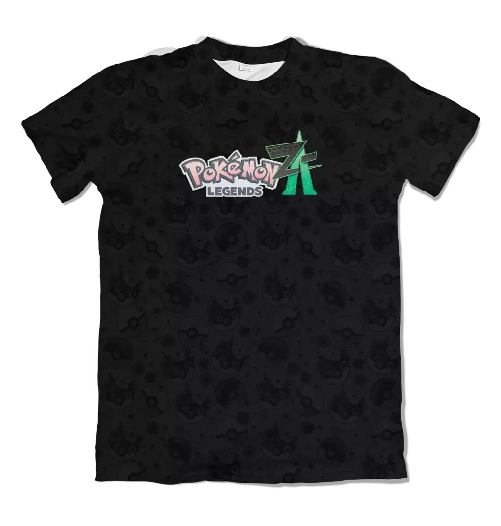 Camiseta Pokémon Grupo Personagens COSTAS Dry-Fit Premium Unissex
