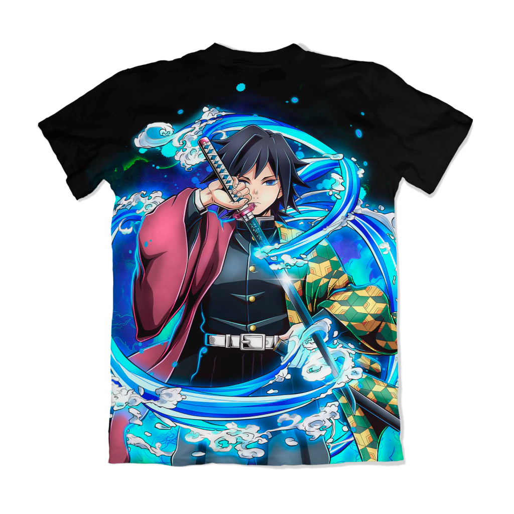Camiseta Demon Slayer Tomioka Giyu Dry-Fit Premium Unissex