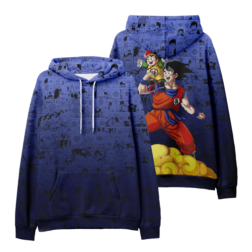 Moletom Dragon Ball Gohan Super Saiyajin e Piccolo Premium Unissex