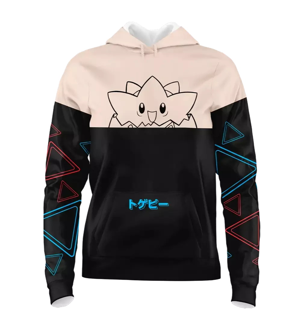 Moletom Pokémon Togepi Bicolor Premium Unissex