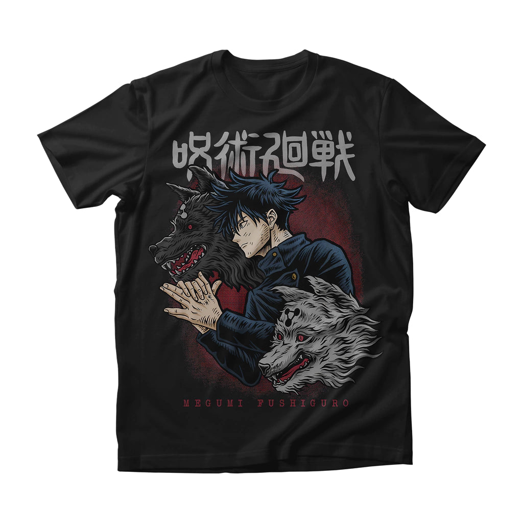Camiseta Jujutsu Kaisen Megumi Fushiguro Classic Dry-Fit Premium Unissex