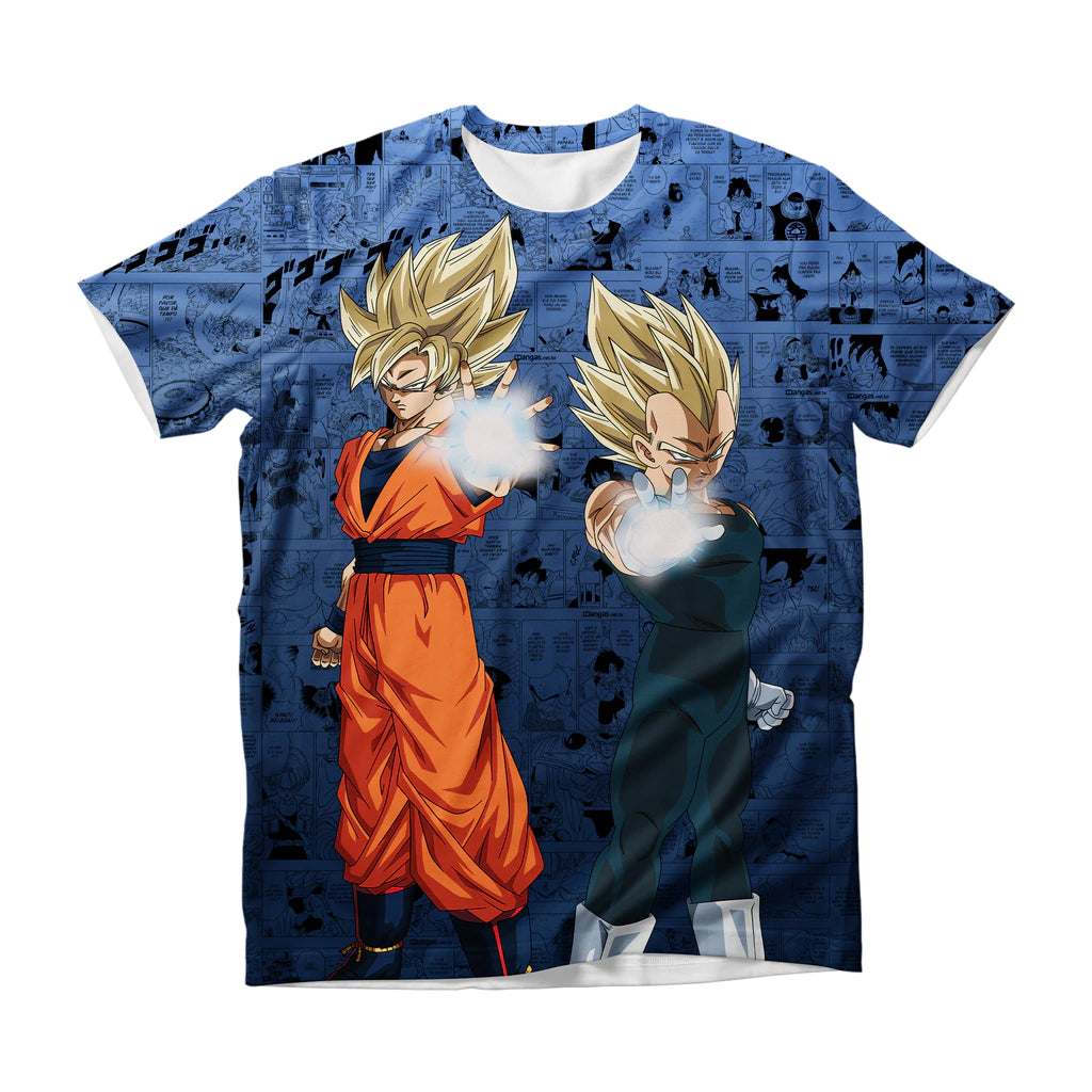 Camiseta Dragon Ball Guerreiros Modelo 3 Dry-Fit Premium Unissex