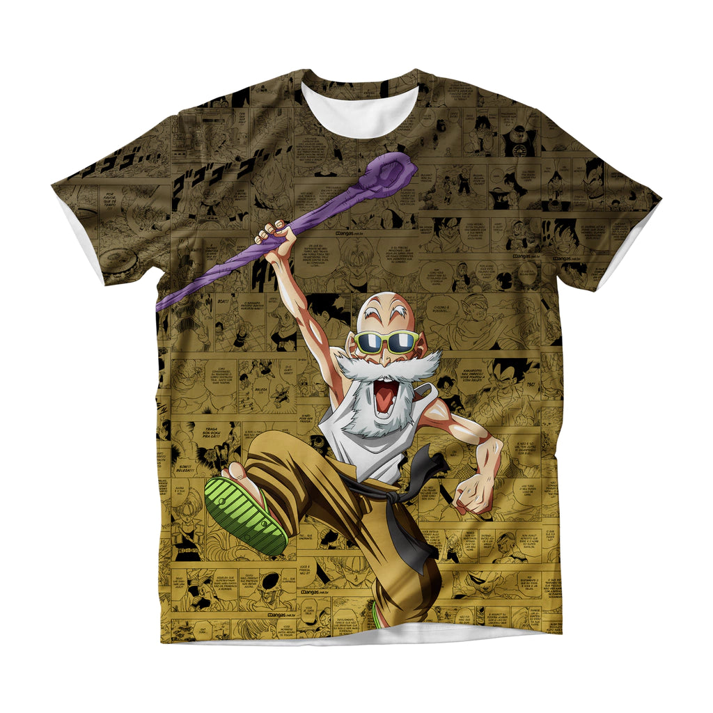 Camiseta Dragon Ball Mestre Guerreiro Dry-Fit Premium Unissex
