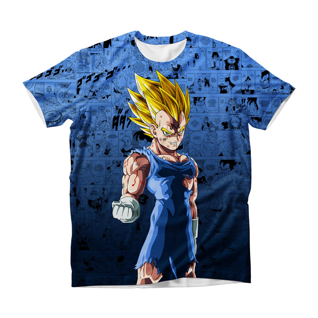Camiseta Dragon Ball Majin Principe Super Guerreiro Dry-Fit Premium Unissex